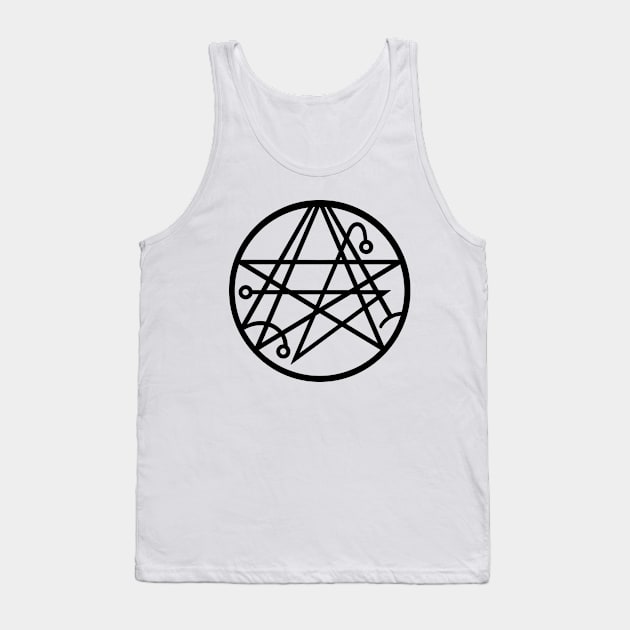 Necronomicon gate Tank Top by OccultOmaStore